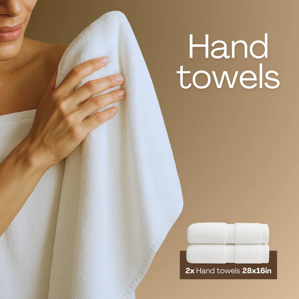 Heavyweight cotton spa bundle | 6pcs